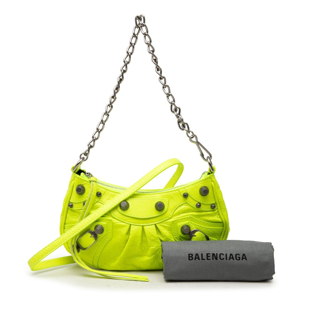 Balenciaga Mini Leather Motocross Le | Libas Collective