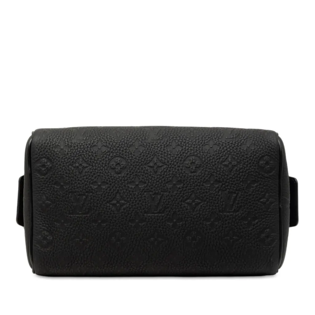 Louis Vuitton Monogram Shadow Locker Dopp Kit Clutch Black Leather Very good - Inside View