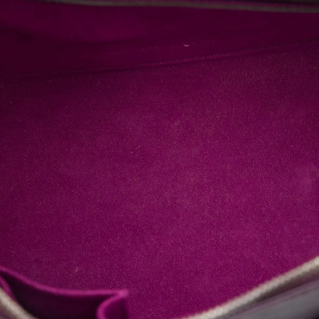 Louis Vuitton Epi Alma PM Purple Leather Very good - Model View
