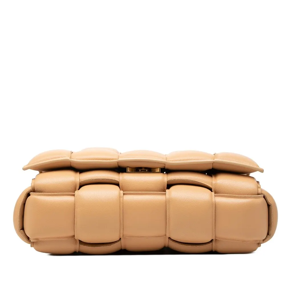 Bottega Veneta Nappa Intrecciato Padded Cassette Crossbody Brown Leather Very good - Inside View