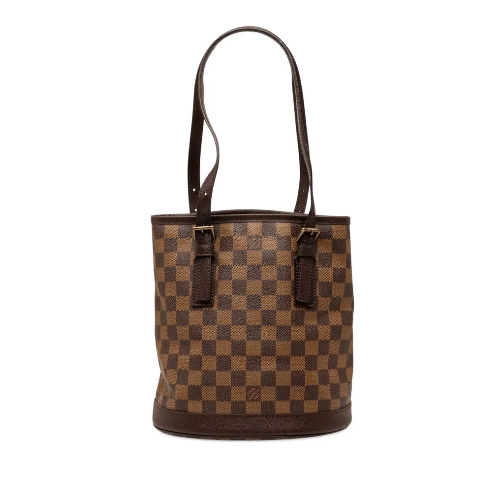 Louis Vuitton Damier Ebene Marais Brown Canvas Very good - Front View