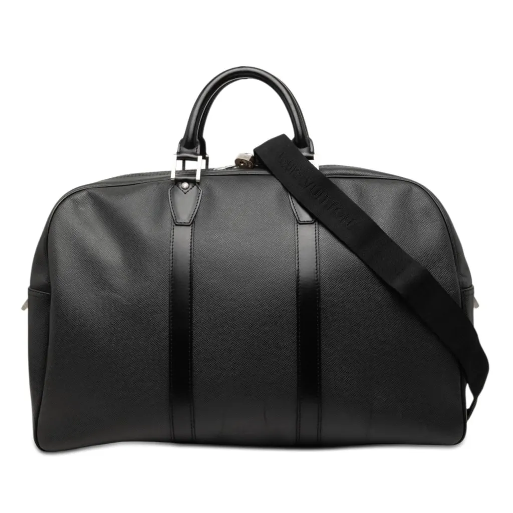 Louis Vuitton Taiga Kendall GM Black Leather Very good - Front View