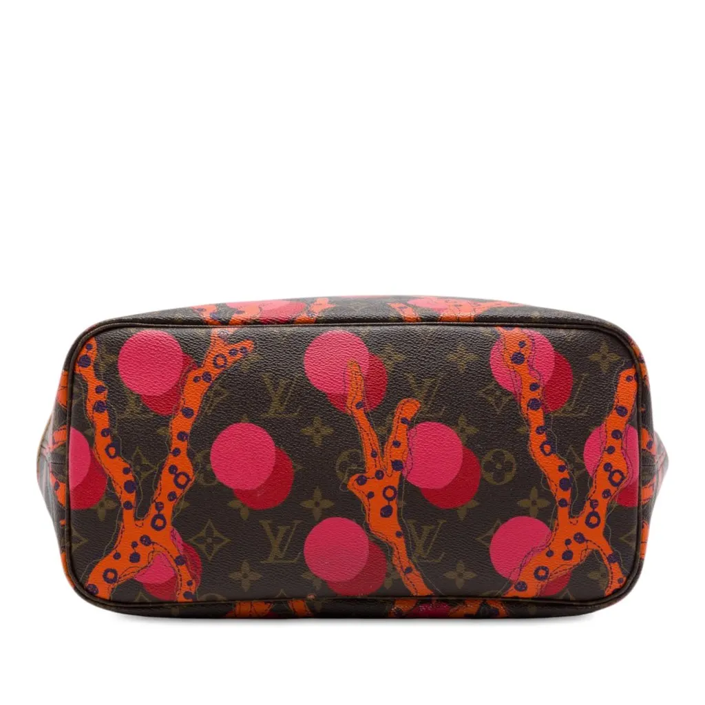 Louis Vuitton Monogram Ramages Neverfull MM Brown Very good - Inside View