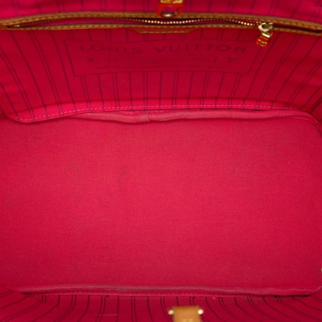Louis Vuitton Monogram Ramages Neverfull MM Brown Very good - Model View