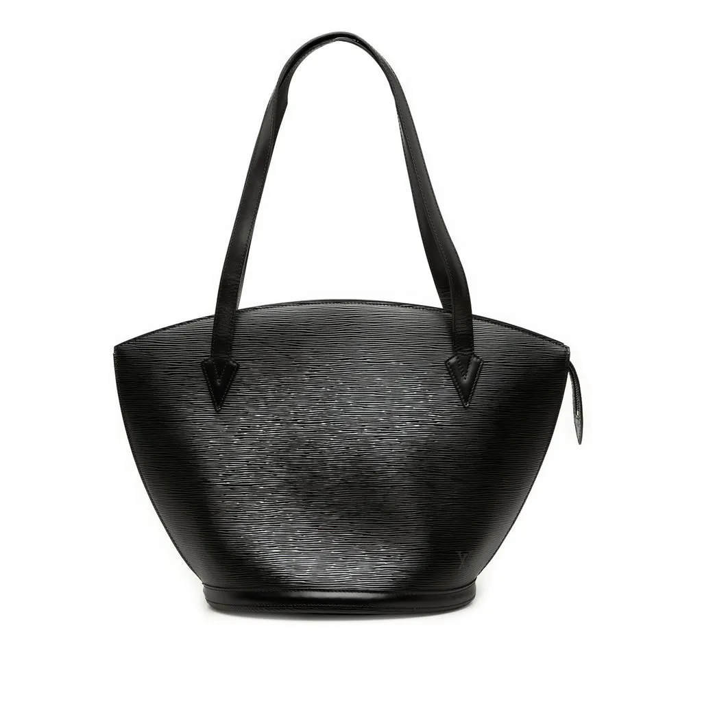 Louis Vuitton Epi Saint Jacques PM Long Strap Black Leather Good - Front View