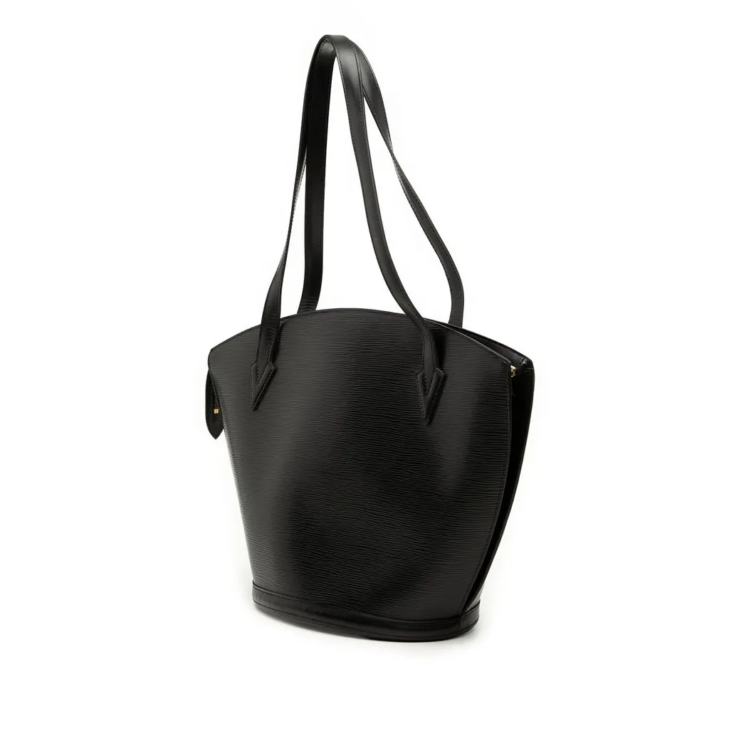Louis Vuitton Epi Saint Jacques PM Long Strap Black Leather Good - Back View