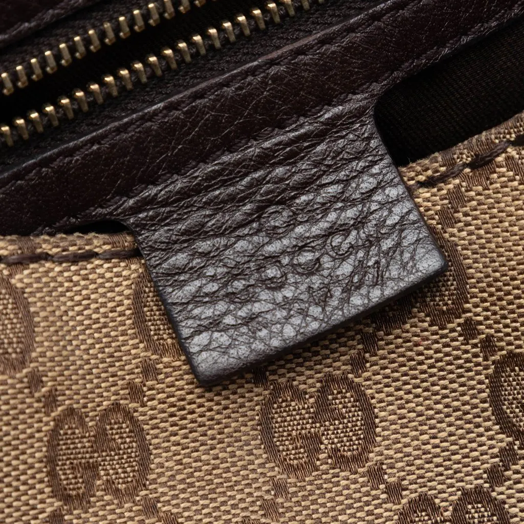 Gucci GG Canvas Charlotte Crossbody Beige Very good - Box View