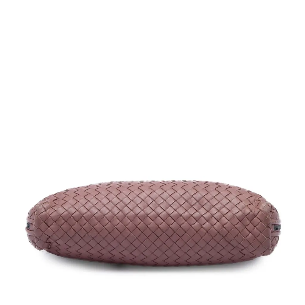 Bottega Veneta Large Nappa Intrecciato Nodini Crossbody Pink Leather Good - Inside View