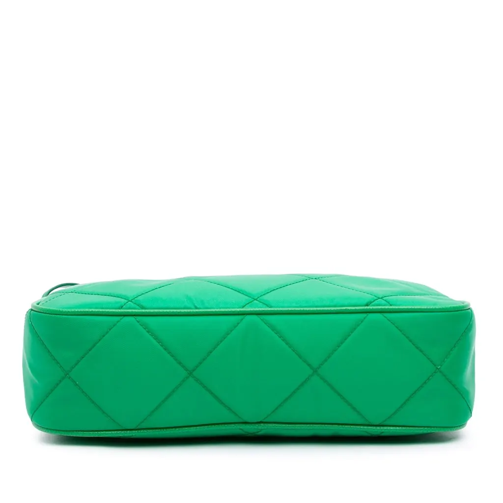 Prada Impuntu Re Nylon Re Edition 1995 Chaine Satchel Green Very good - Inside View