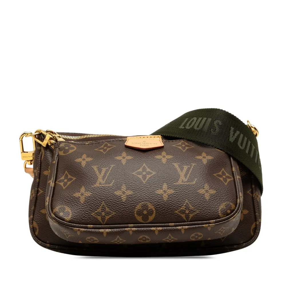 Louis Vuitton Monogram Multi Pochette Accessoires Brown Very good - Front View