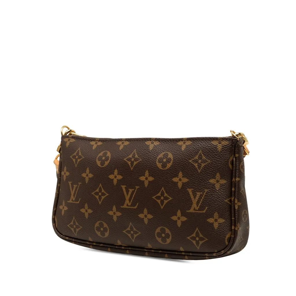 Louis Vuitton Monogram Multi Pochette Accessoires Brown Very good - Back View