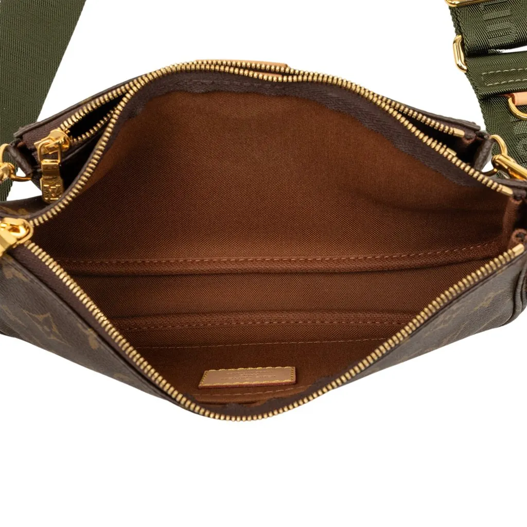 Louis Vuitton Monogram Multi Pochette Accessoires Brown Very good - Model View
