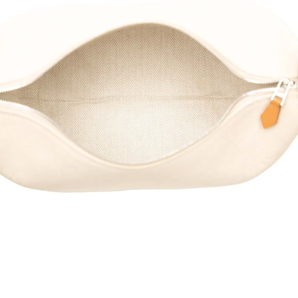 Hermès Small Toile Bride A Brac H Pavillon Case Brown Canvas Very good - Model View