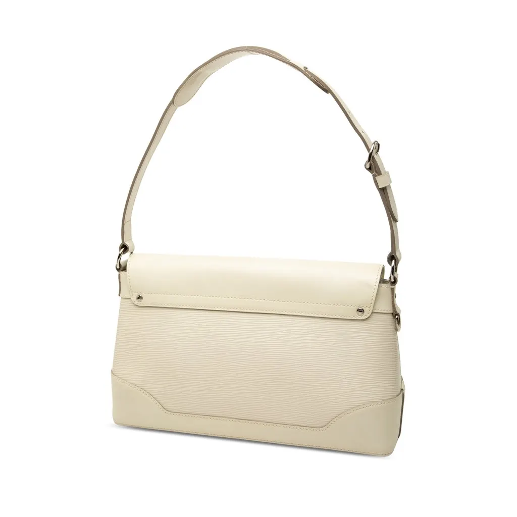Louis Vuitton Epi Bagatelle PM White Leather Very good - Back View