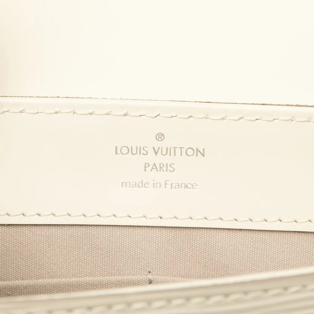 Louis Vuitton Epi Bagatelle PM White Leather Very good - Box View
