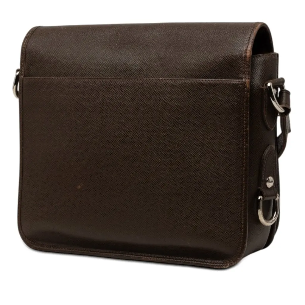 Louis Vuitton Taiga Andrei Brown Leather Good - Back View