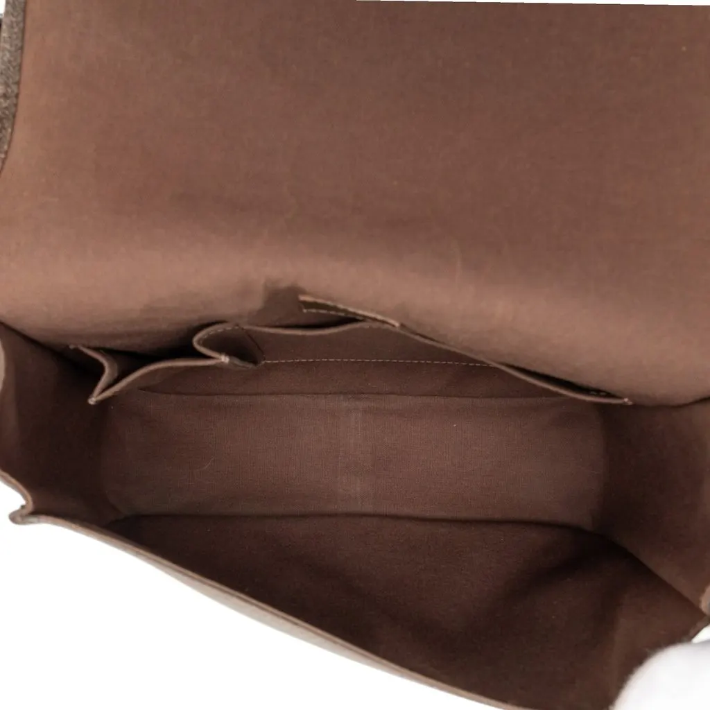 Louis Vuitton Taiga Andrei Brown Leather Good - Model View