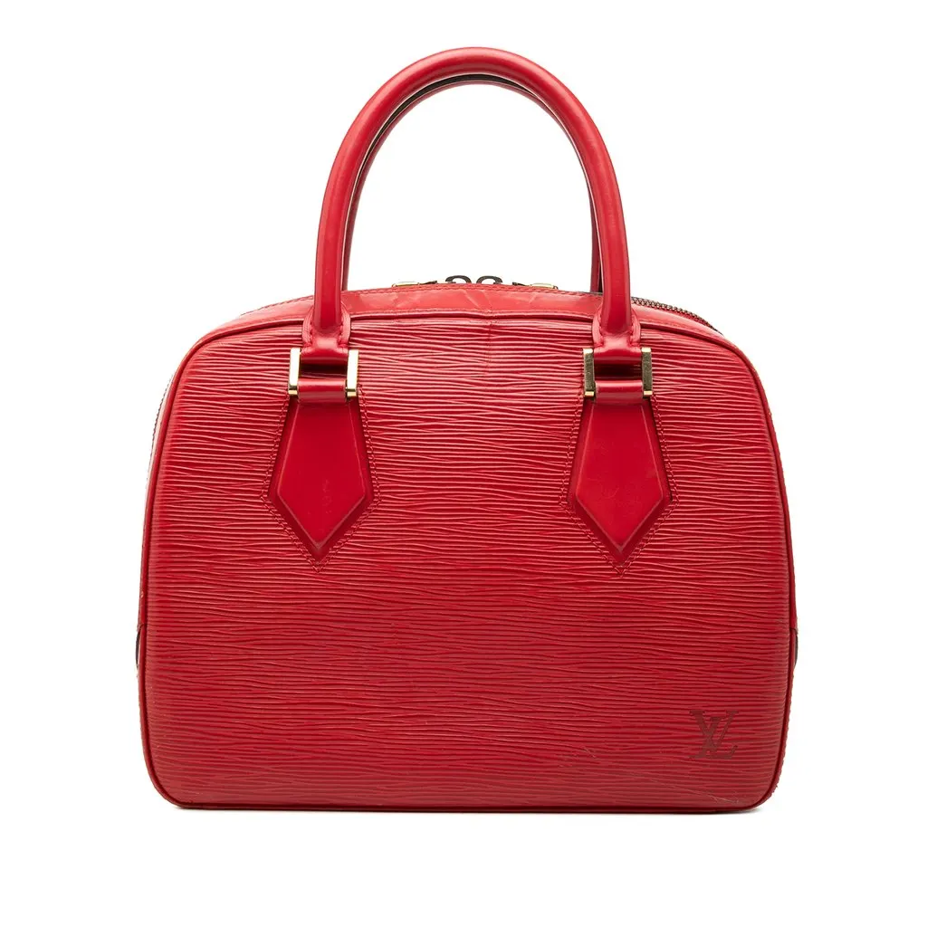 Louis Vuitton Epi Sablons Red Leather Good - Front View