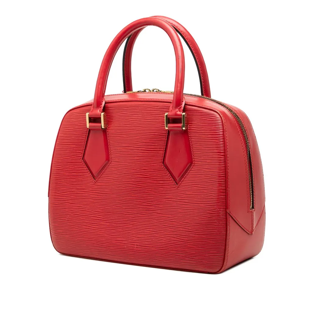 Louis Vuitton Epi Sablons Red Leather Good - Back View