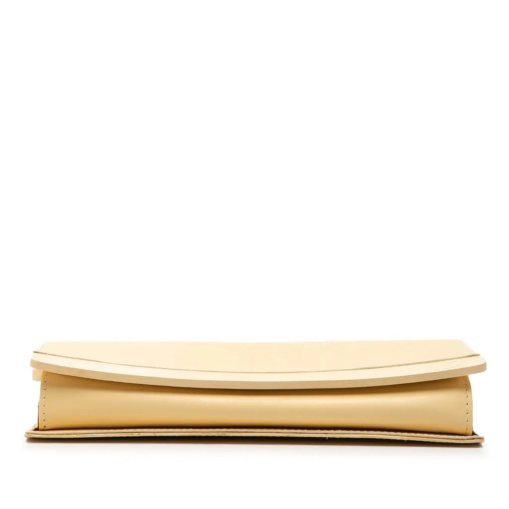 Louis Vuitton Epi Honfleur Yellow Leather Very good - Inside View