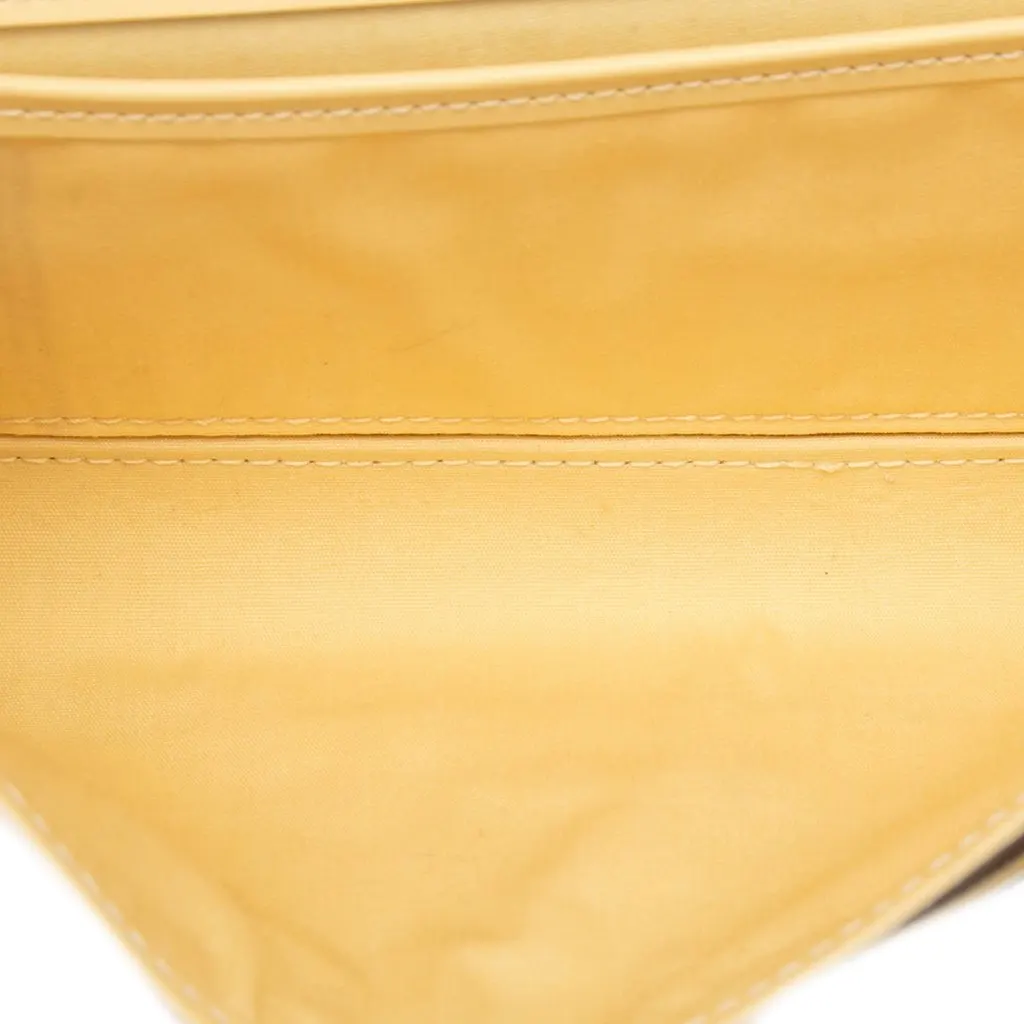 Louis Vuitton Epi Honfleur Yellow Leather Very good - Model View