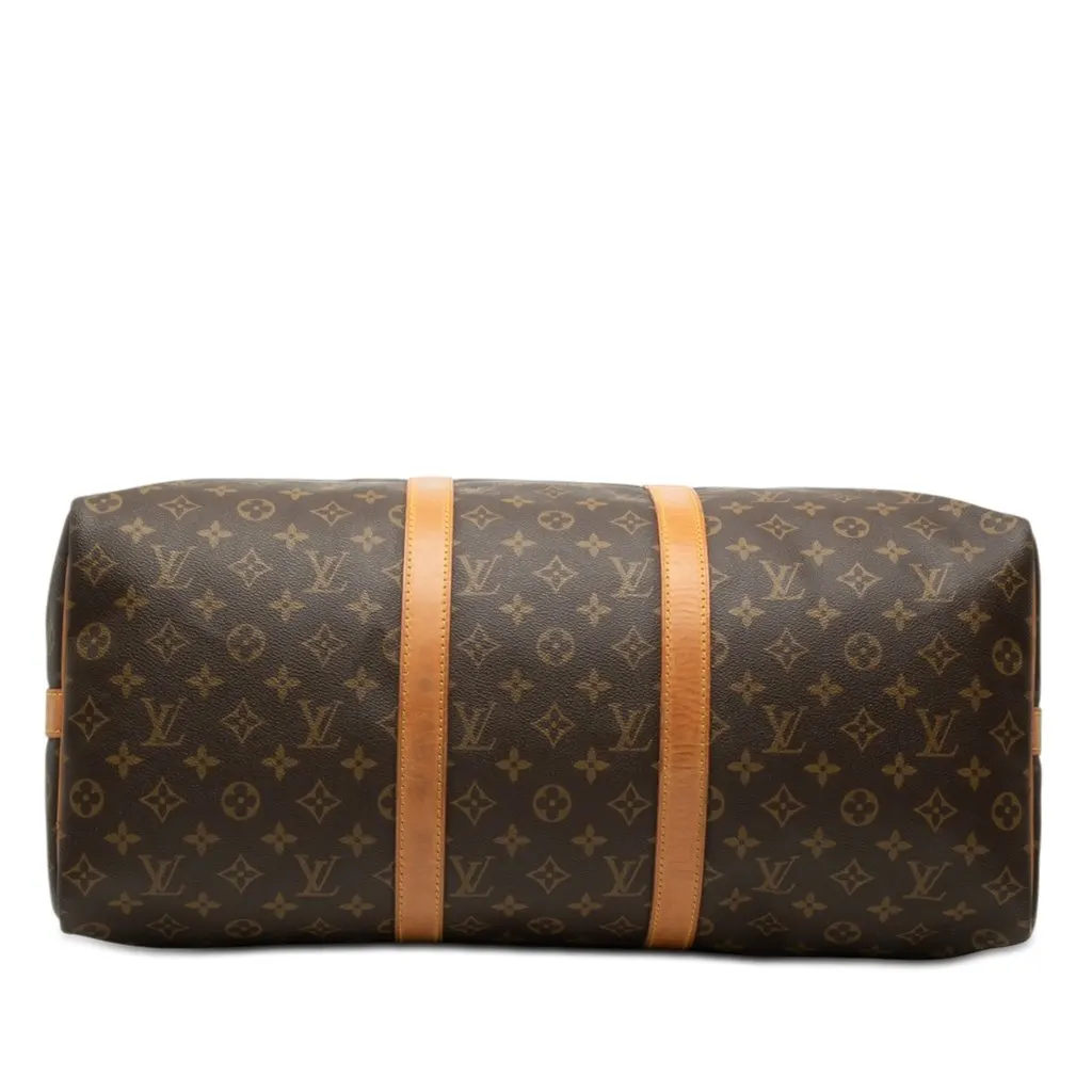Louis Vuitton Monogram Keepall Bandouliere 50 Brown Very good - Inside View