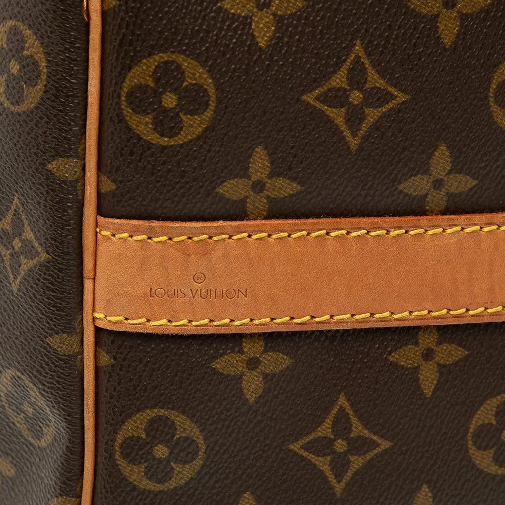 Louis Vuitton Monogram Keepall Bandouliere 50 Brown Very good - Box View