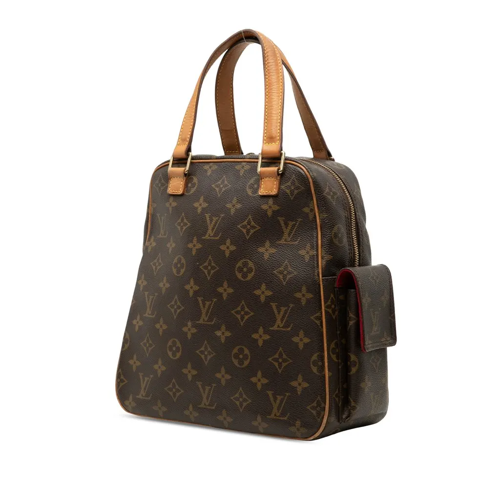 Louis Vuitton Monogram Excentri Cite Brown Very good - Back View