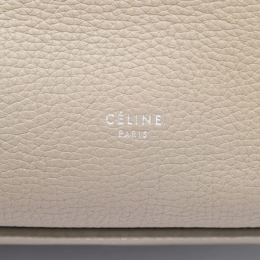 Celine Small Supple Grained Calfskin Big Bag Brown Leather Very good - Box View