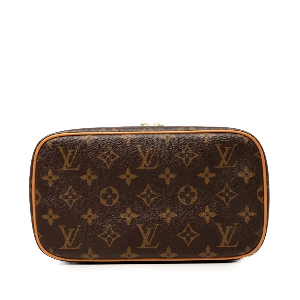Louis Vuitton Monogram Nice BB Vanity Case Brown Very good - Inside View