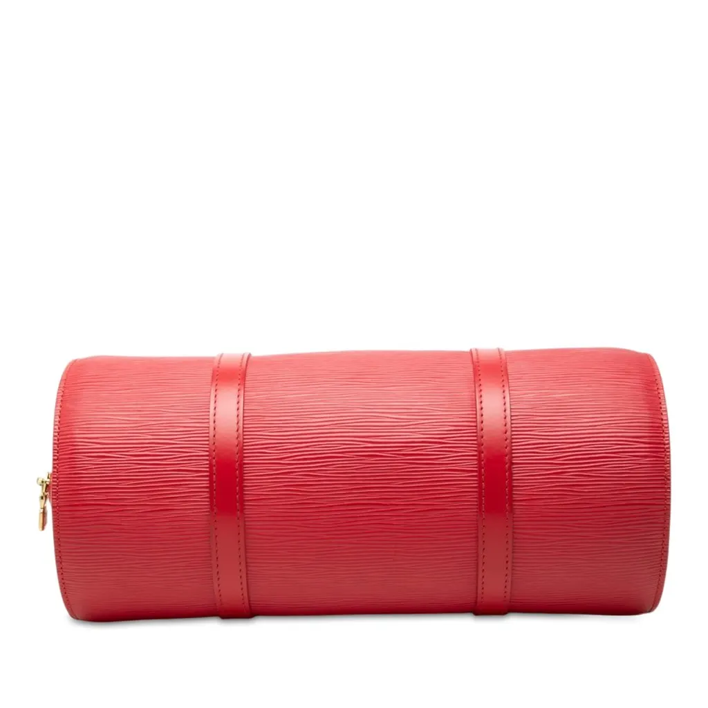 Louis Vuitton Epi Soufflot Red Leather Very good - Inside View