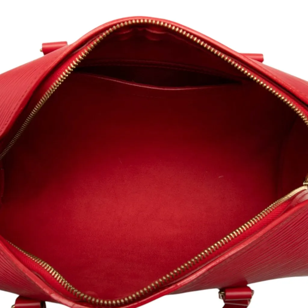 Louis Vuitton Epi Soufflot Red Leather Very good - Model View
