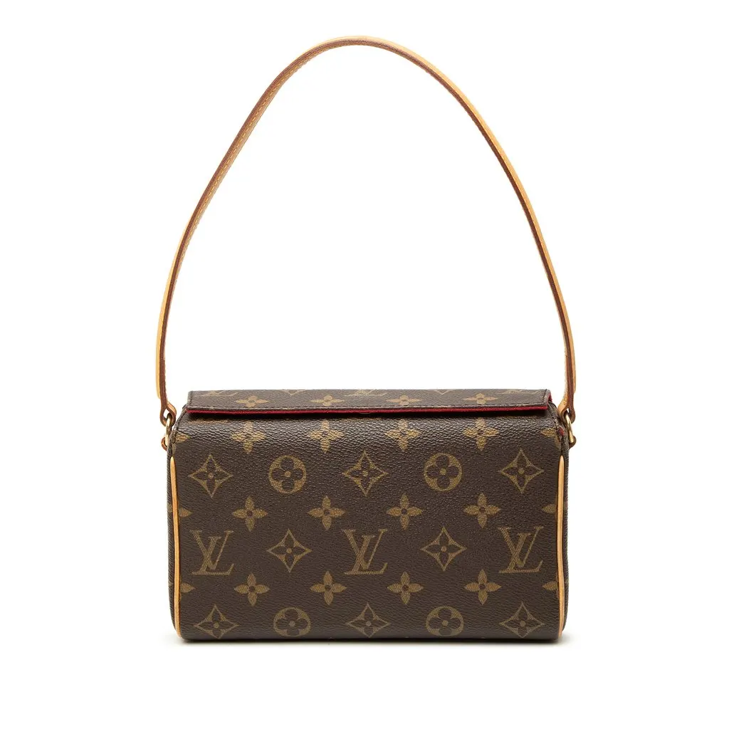 Louis Vuitton Monogram Recital Brown Very good - Front View