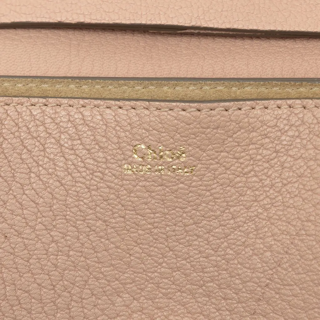 Chloé Small Grained Lambskin Drew Crossbody Brown Leather Good - Box View