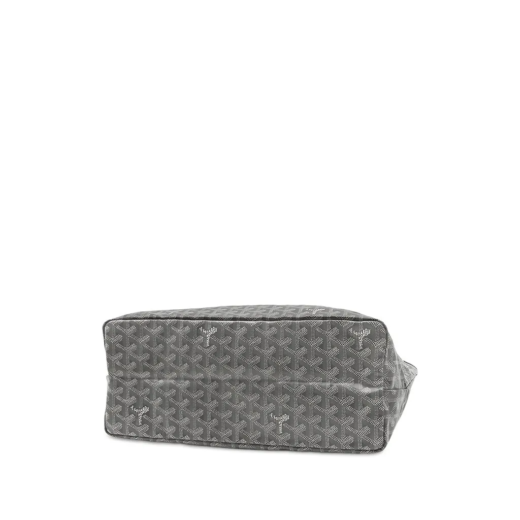 Goyard Goyardine Saint Louis PM Grey Canvas Good - Inside View