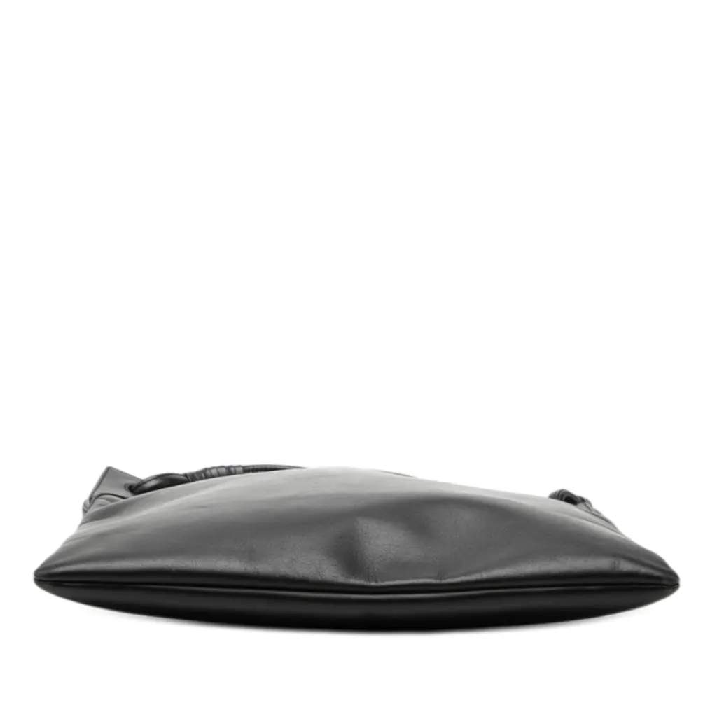 Bottega Veneta Calfskin Crossbody Black Leather Very good - Inside View