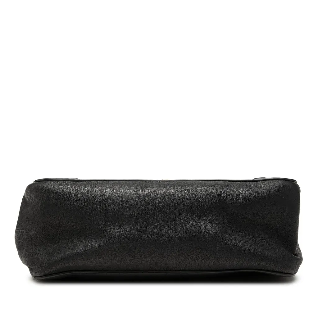 Chloé Medium Leather Elsie Crossbody Black Leather Very good - Inside View
