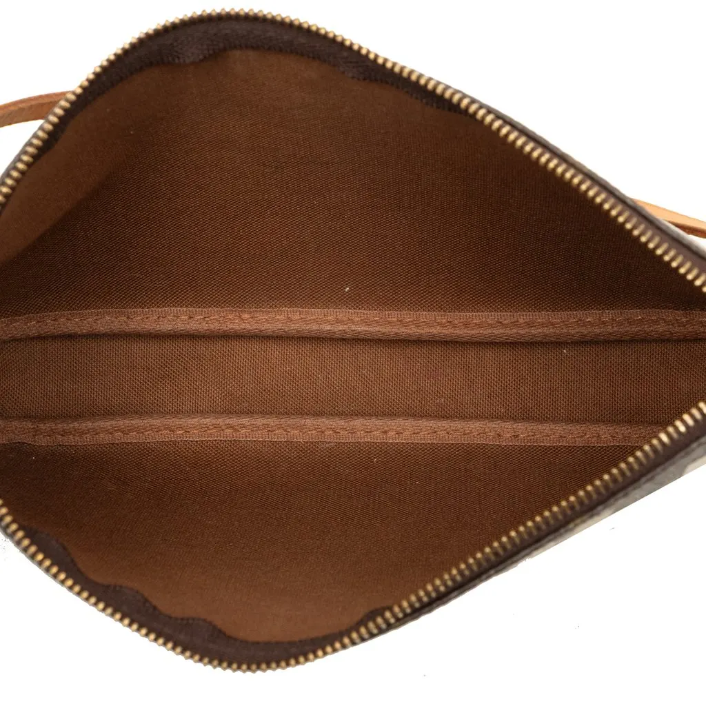 Louis Vuitton Stephen Sprouse Monogram Graffiti Pochette Accessoires Brown Good - Model View