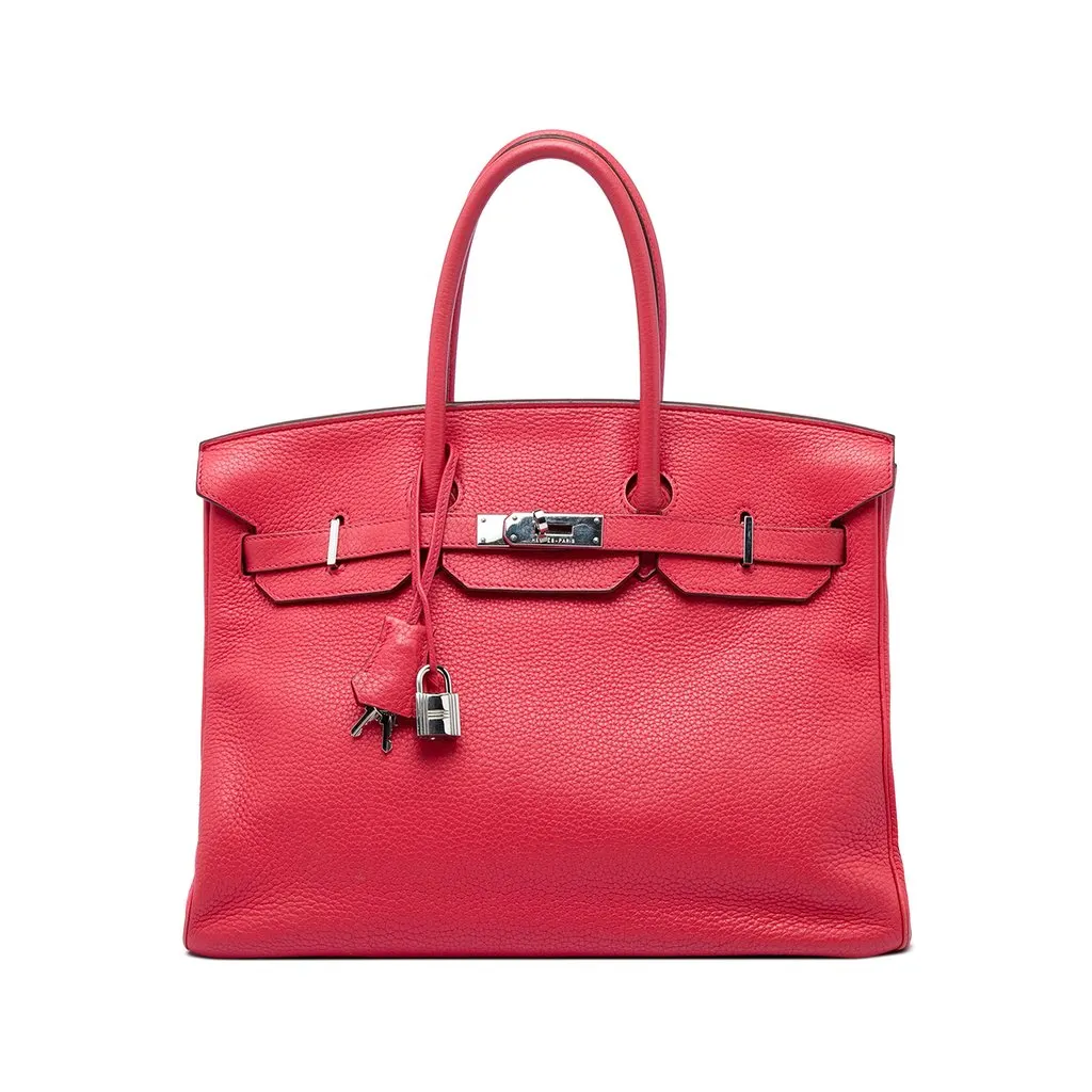 Hermès Clemence Birkin Retourne 35