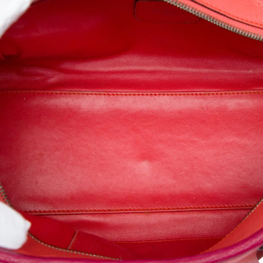 Loewe Tricolor Goatskin Amazona 28 Orange Leather Very good - Model View