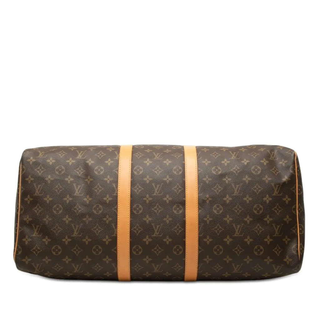 Louis Vuitton Monogram Keepall 55 Brown Canvas Very good - Inside View