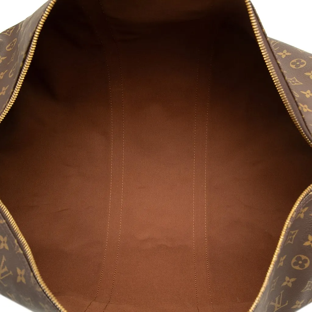 Louis Vuitton Monogram Keepall 55 Brown Canvas Very good - Box View