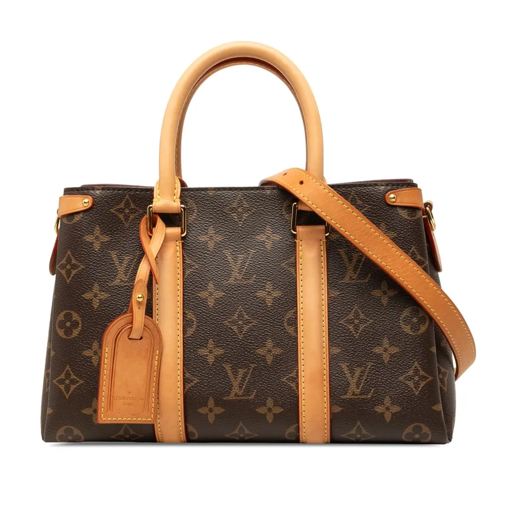 Louis Vuitton Monogram Soufflot BB Brown Canvas Very good - Front View