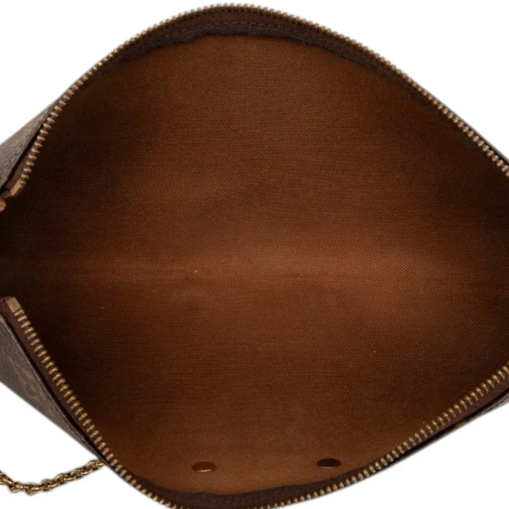Louis Vuitton Monogram Eva Brown Very good - Model View