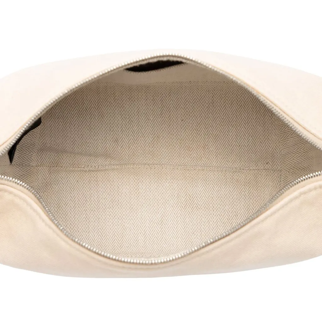 Hermès Small Toile Bride A Brac Case Beige Canvas Very good - Model View