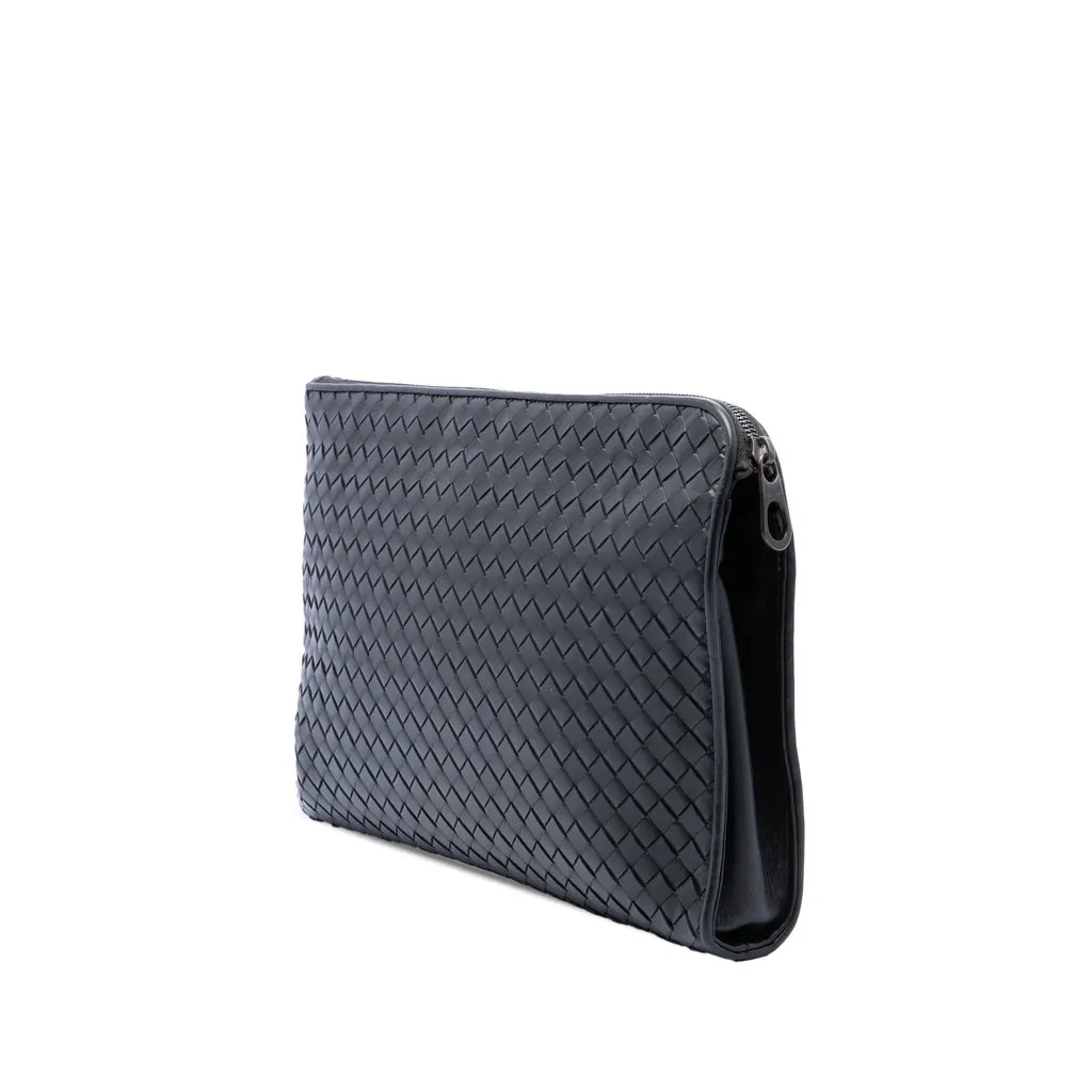 Bottega Veneta Nappa Intrecciato Clutch MultiColor Leather Very good - Back View