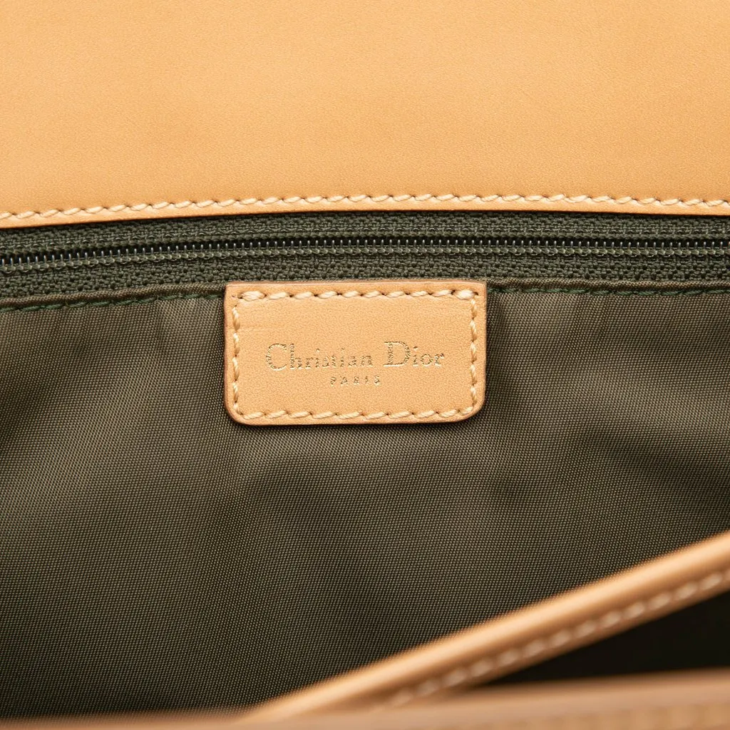 Dior Diorissimo Trotter Canvas Pocket Tote Green Very good - Box View