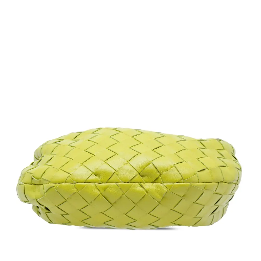 Bottega Veneta Mini Nappa Intrecciato Jodie Yellow Leather Very good - Inside View