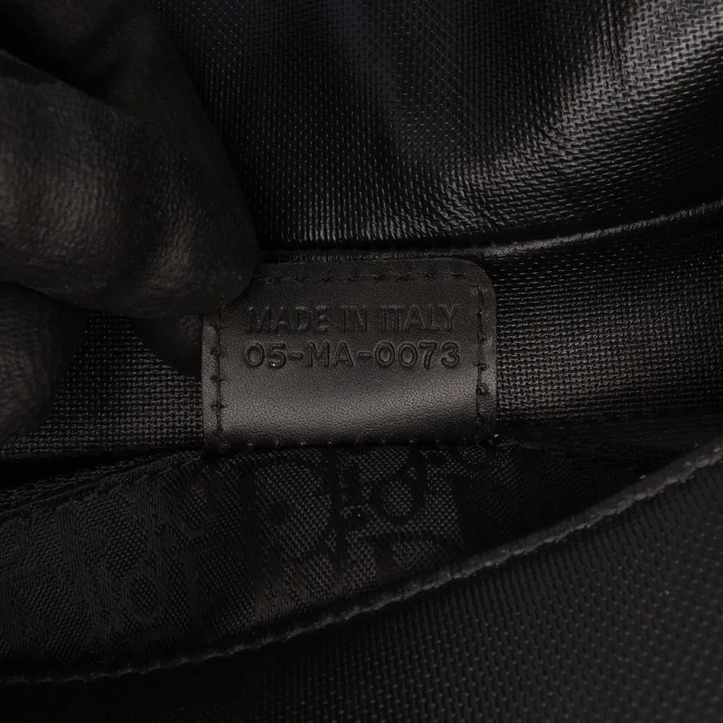 Dior Coated Canvas Crystal Hardcore Handbag Black Very good - Box View