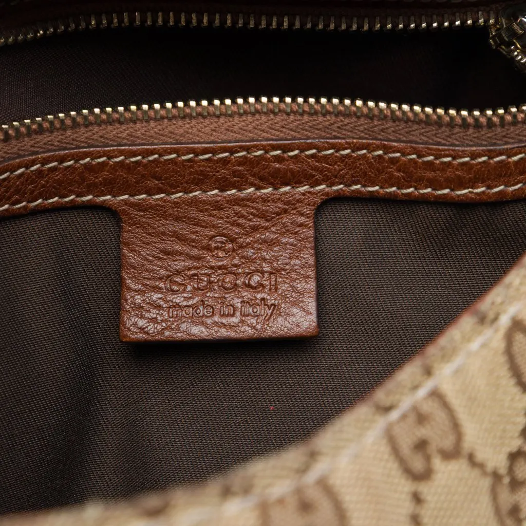 Gucci GG Canvas Charlotte Crossbody Beige Very good - Box View